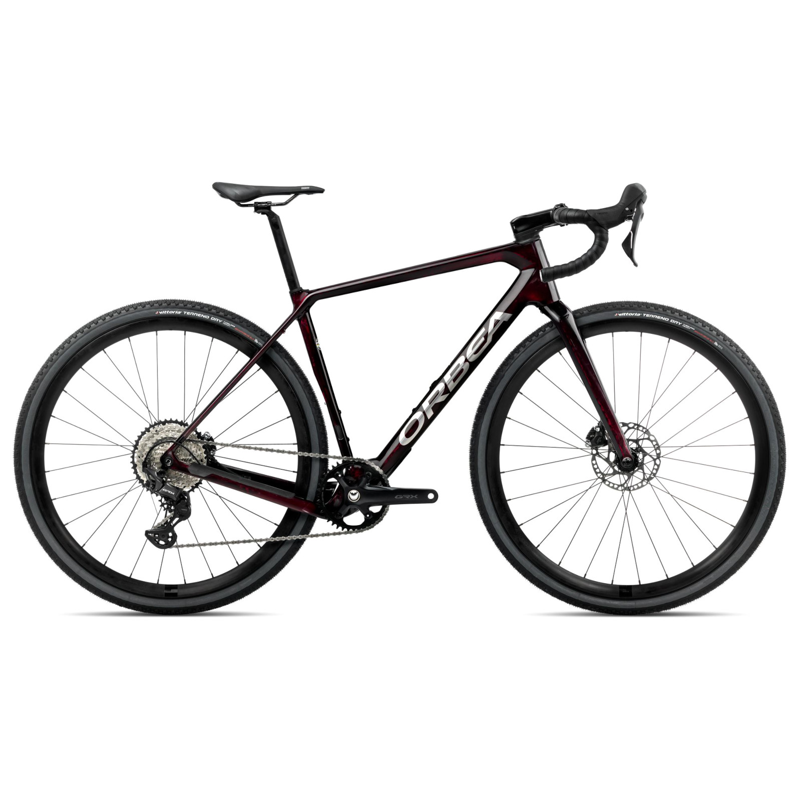 Produktbild von Orbea TERRA M30TEAM 1X - GRX RX822 Gravel Bike - 2025 - Wine Red Carbon View (gloss)