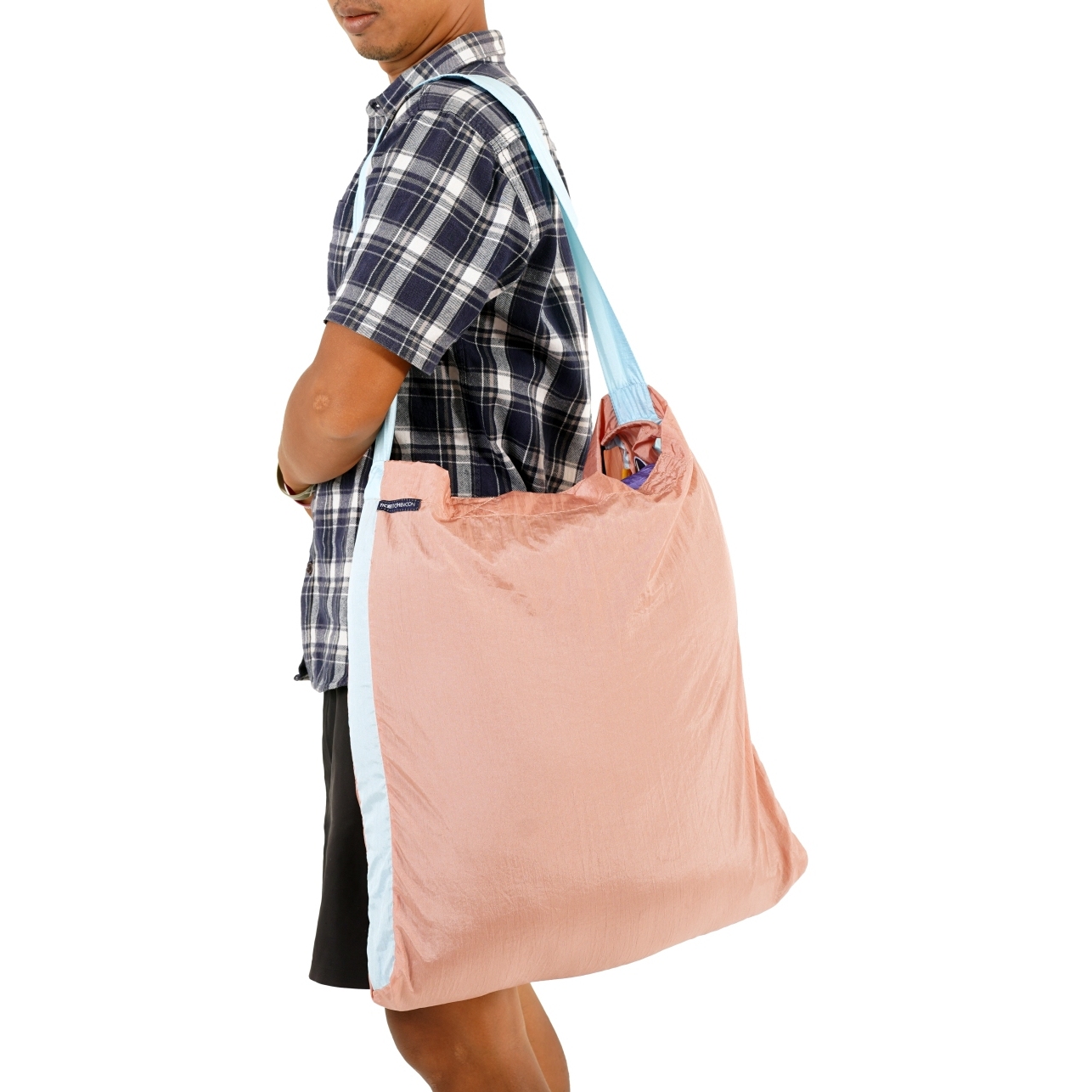Produktbild von Ticket To The Moon Eco Bag Einkaufstasche - Large - 35L - Peach / Cloud