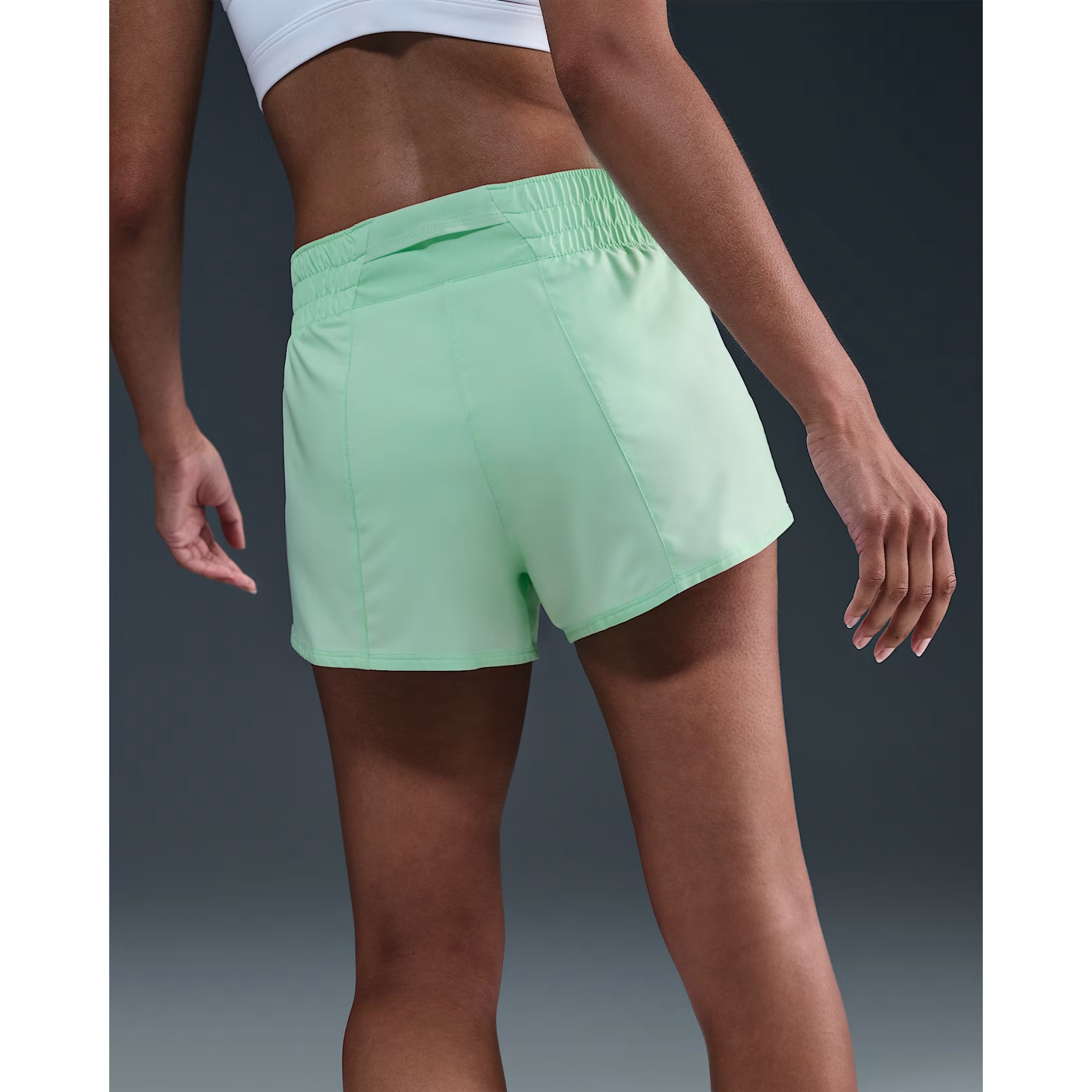 mint green nike shorts womens