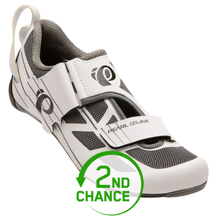 Picture of PEARL iZUMi Tri Fly SELECT v6 Triathlon Shoes Women 15217003 - white/shadow grey - 2JZ - 2nd Choice