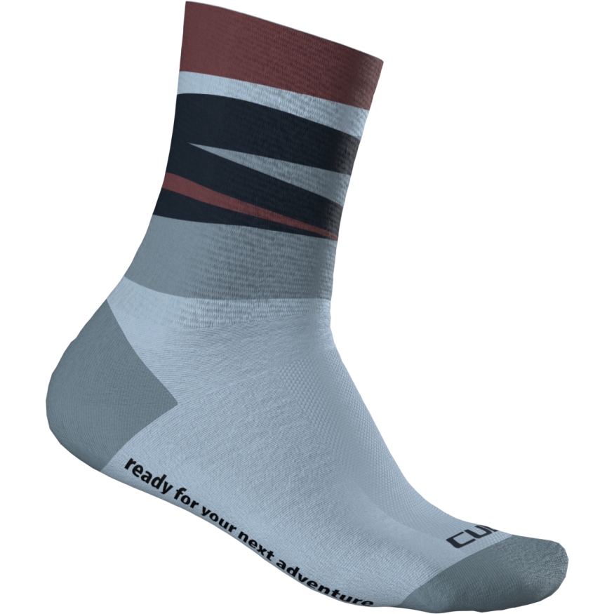 Productfoto van CUBE Road/XC High Cut Sokken - Artline blauw