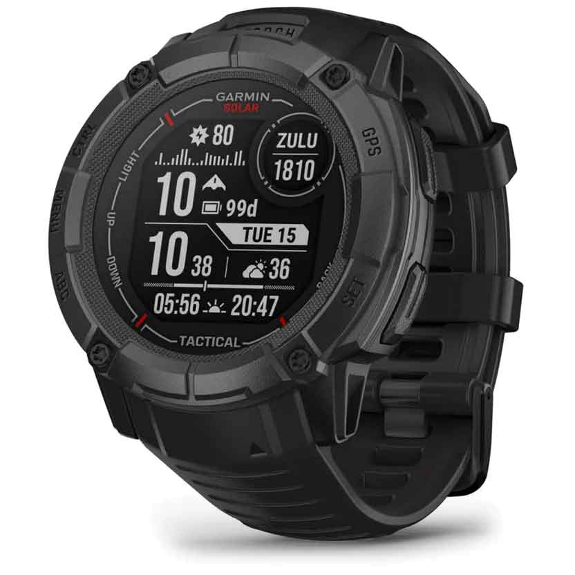 Produktbild von Garmin Instinct 2X Solar GPS Smartwatch Tactical Edition - schwarz