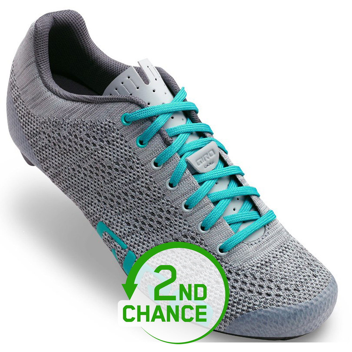 Picture of Giro Empire E70 Knit Road Shoes Women - grey/glacier - 2nd Choice