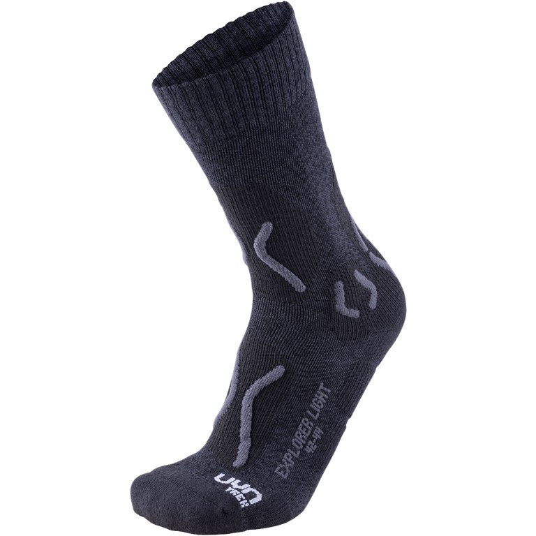 Produktbild von UYN Trekking Explorer Light Socken - Charcoal/Anthracite