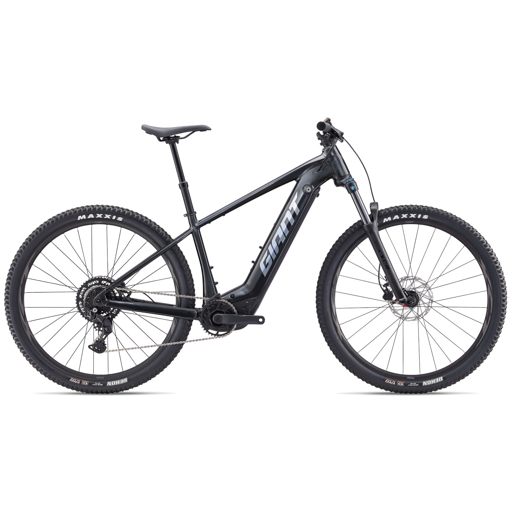 Giant Fathom E 2 29 Electric Mountain Bike 2024 Gunmetal Black