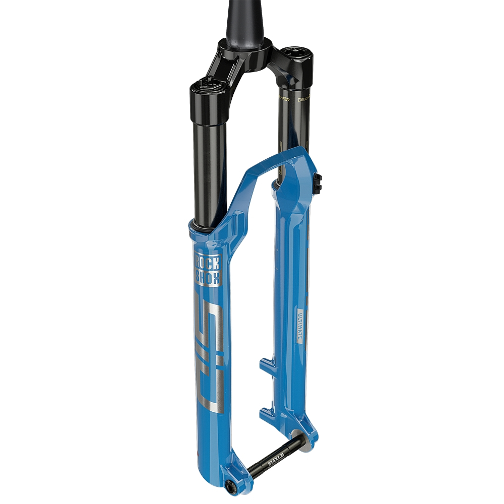 Picture of RockShox SID Ultimate Race Day Debon Air Suspension Fork - 29&quot; | 120mm | 44mm Offset | Tapered - Maxle Stealth - 15x110mm Boost - Gloss Blue