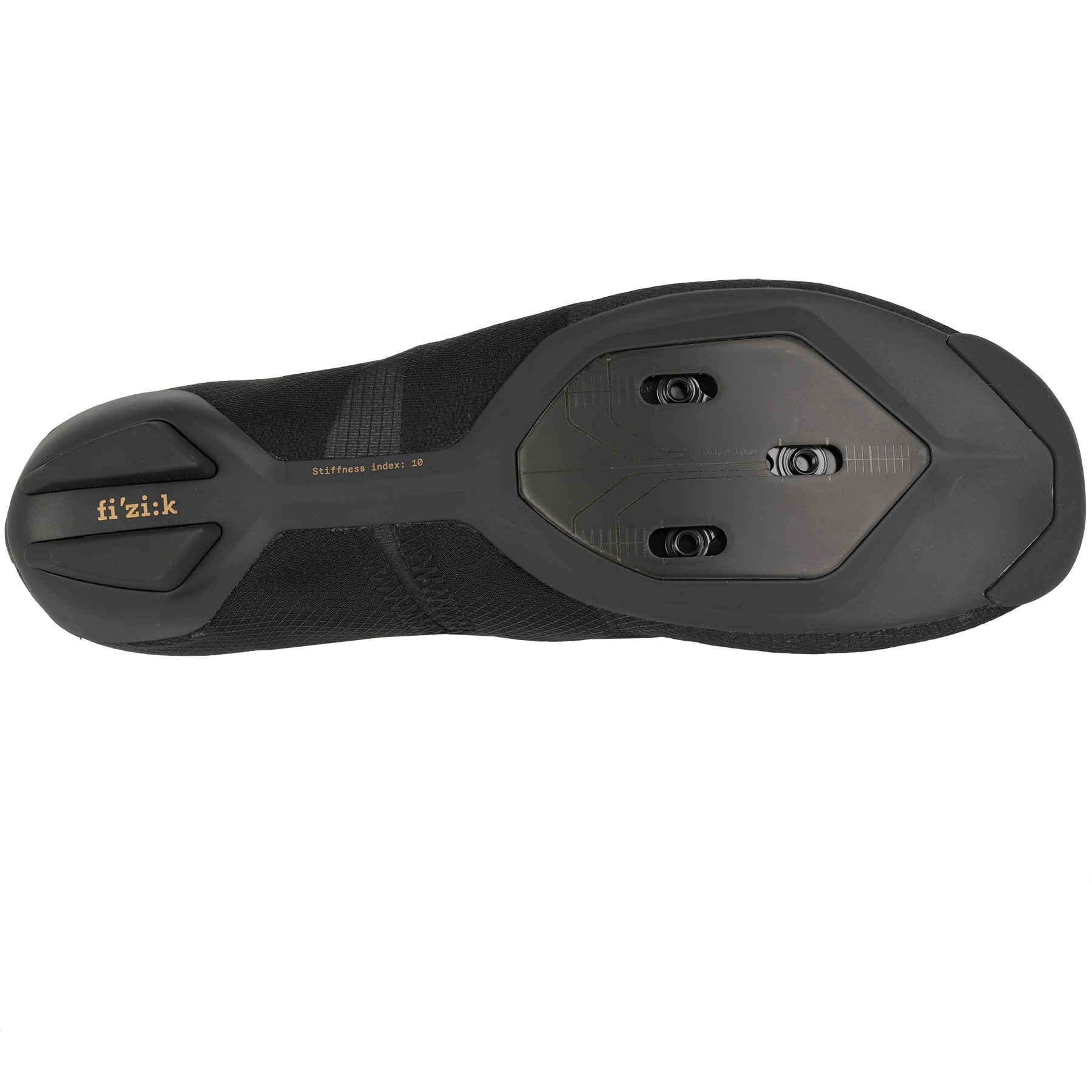 fizik Vega シューズ 42.5 EU Fizik Vento Vega Carbon Road Shoes - coal black/black | BIKE24