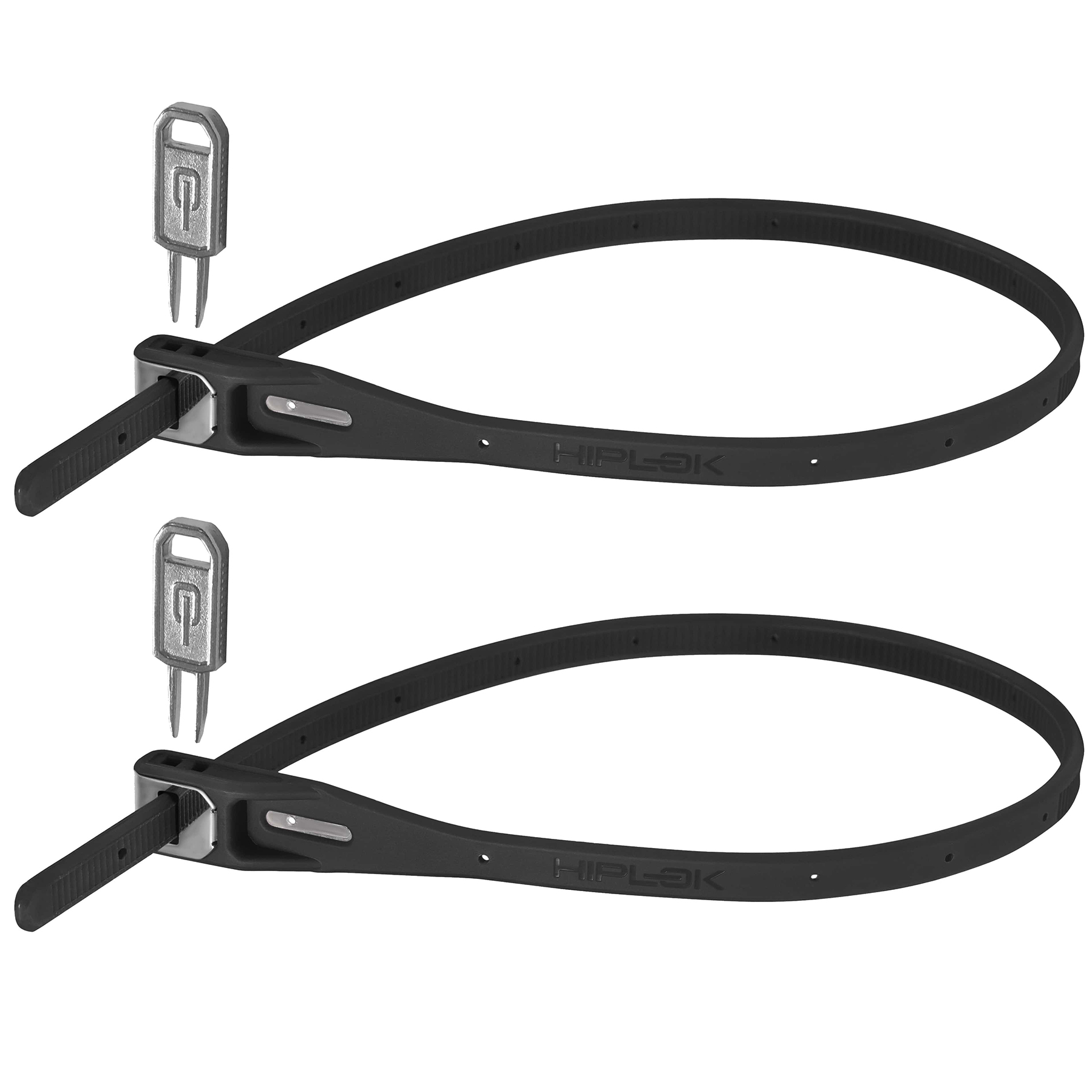 Image of Hiplok Z-Lok Cable Lock - 2 pieces - all black