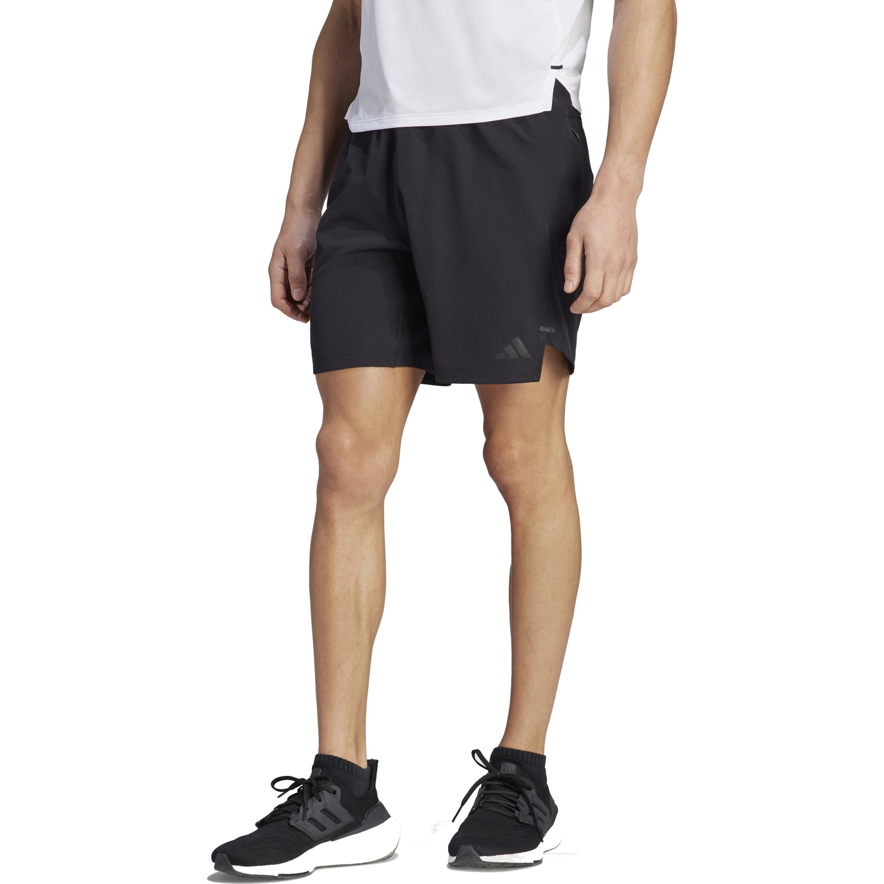 Produktbild von adidas Power Workout Knurling Shorts Herren - schwarz/schwarz IL1418