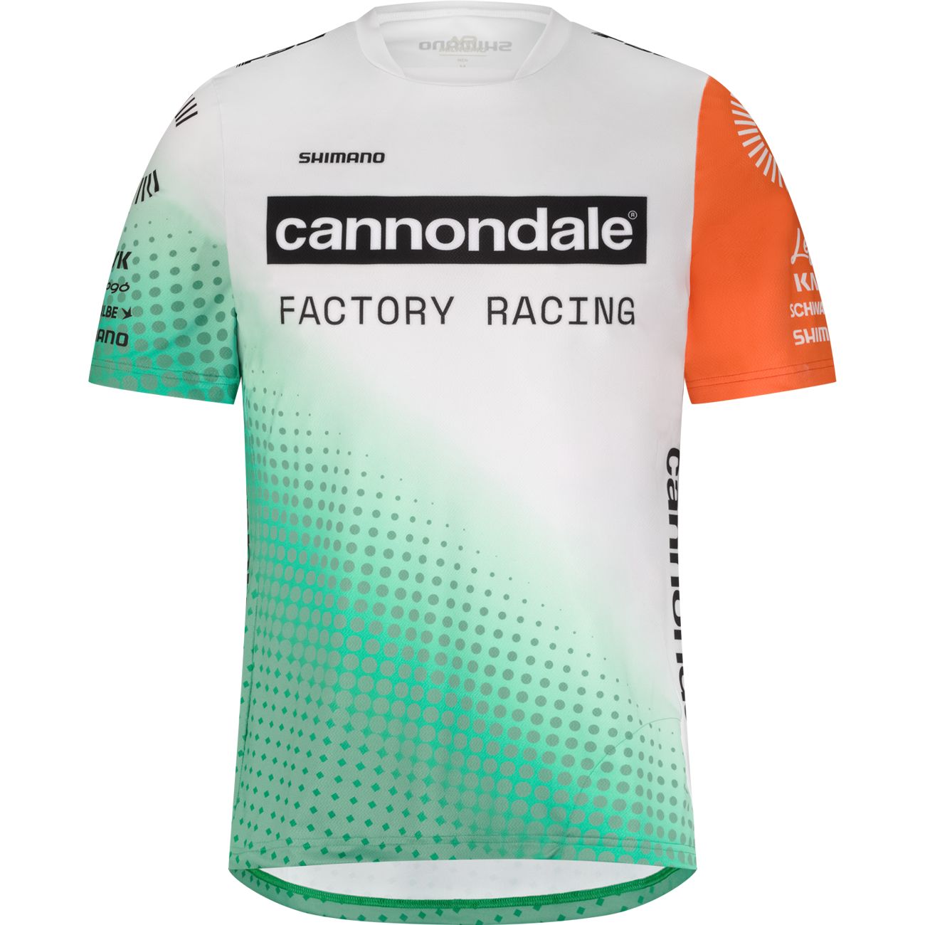 Productfoto van Cannondale Replica MTB Fietsshirt met Korte Mouwen Heren - graphic