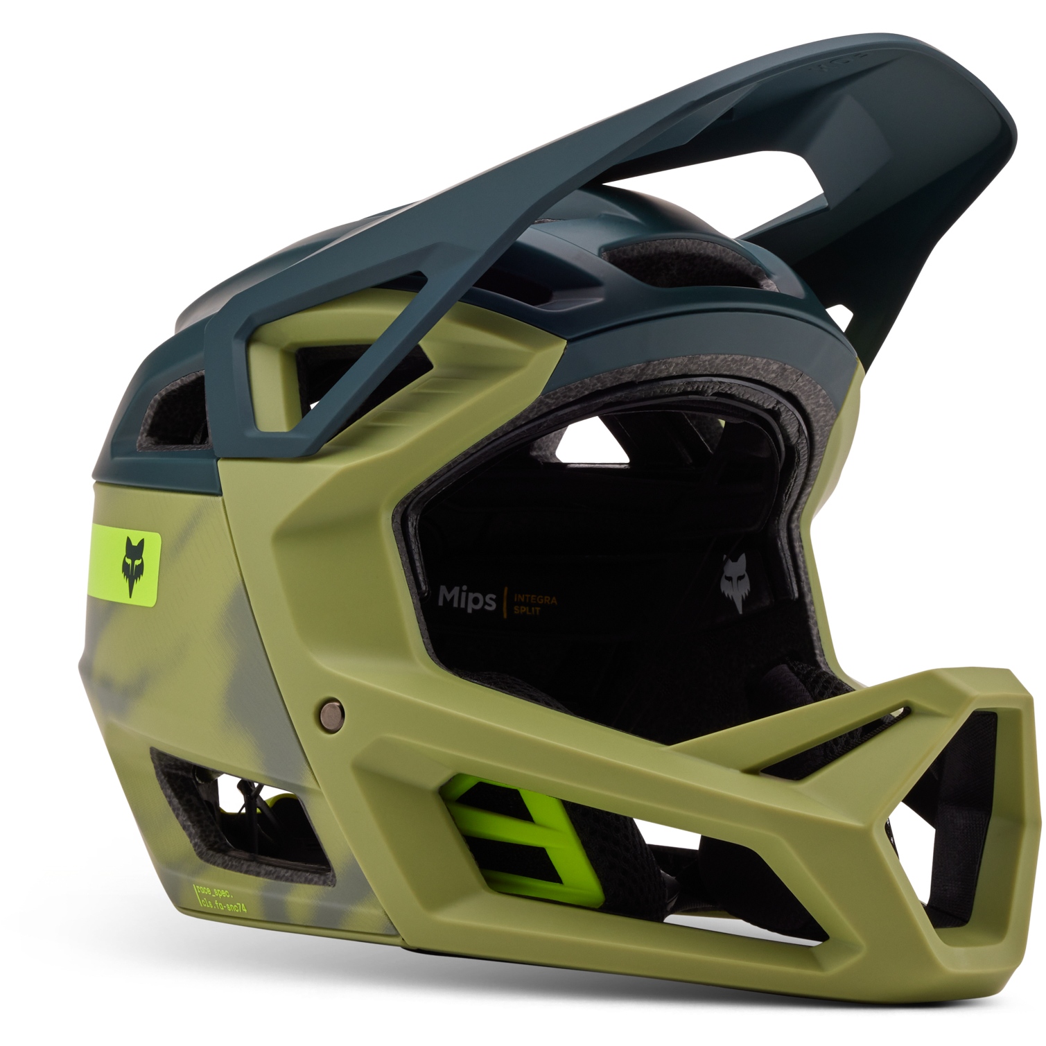 Productfoto van FOX Proframe RS Full Face Helm - Taunt - pale green