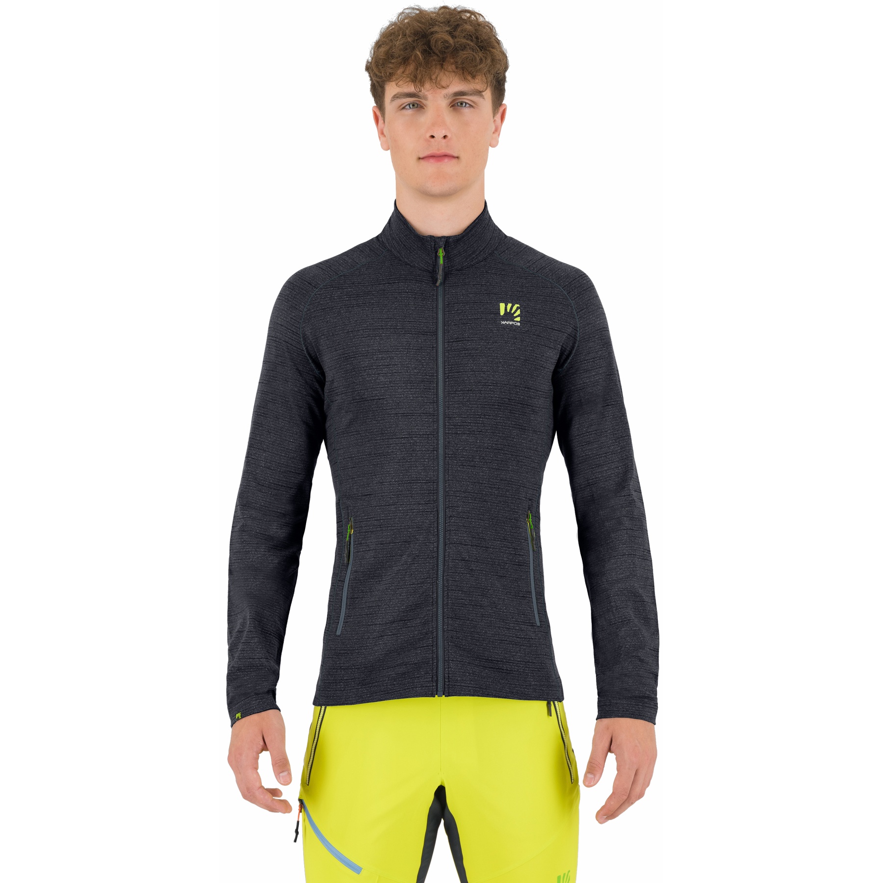 Picture of Karpos Pomedes Evo Full-Zip Fleece Jacket Men - vulcan