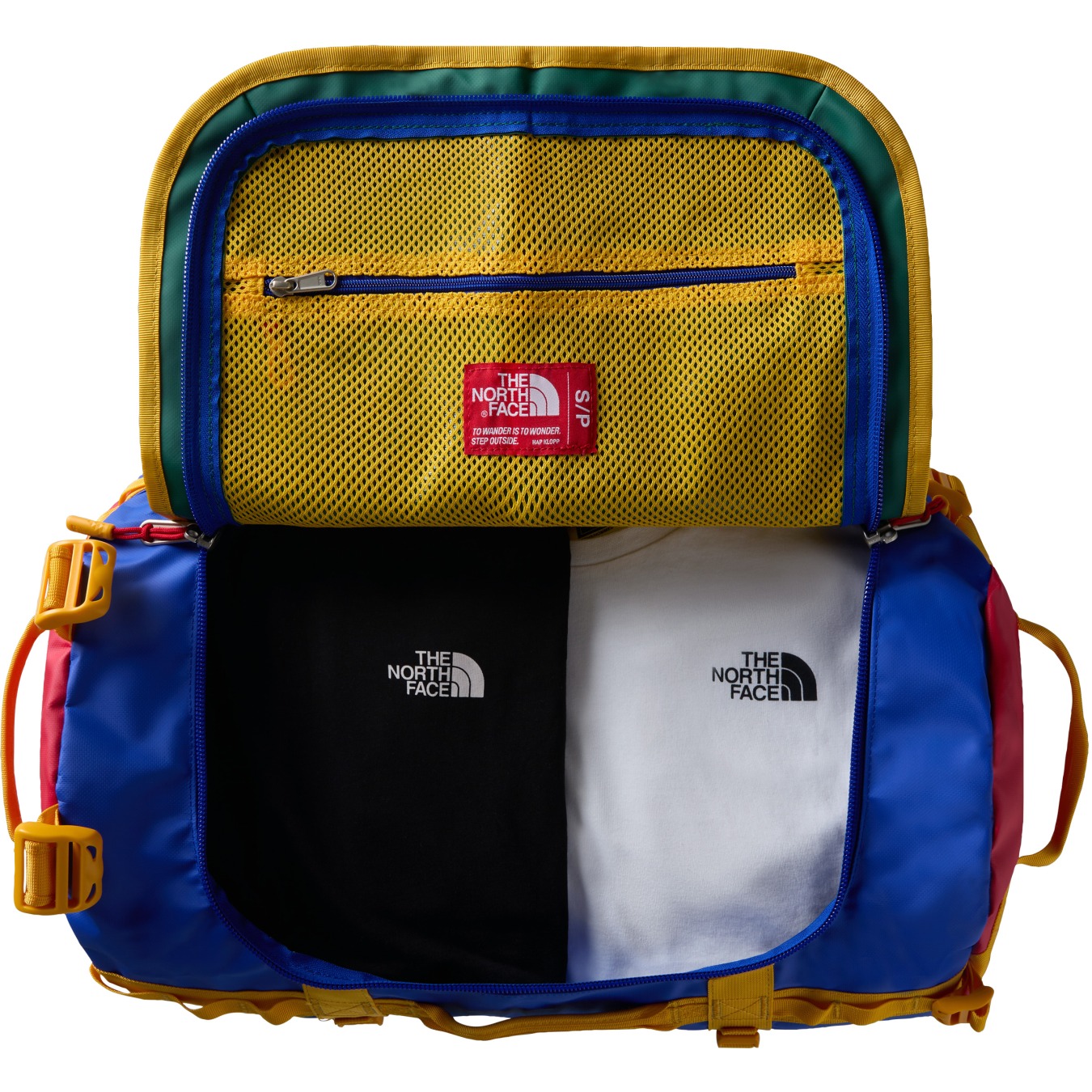 The North Face Base Camp Duffel - Small - TNF Blue/TNF Red