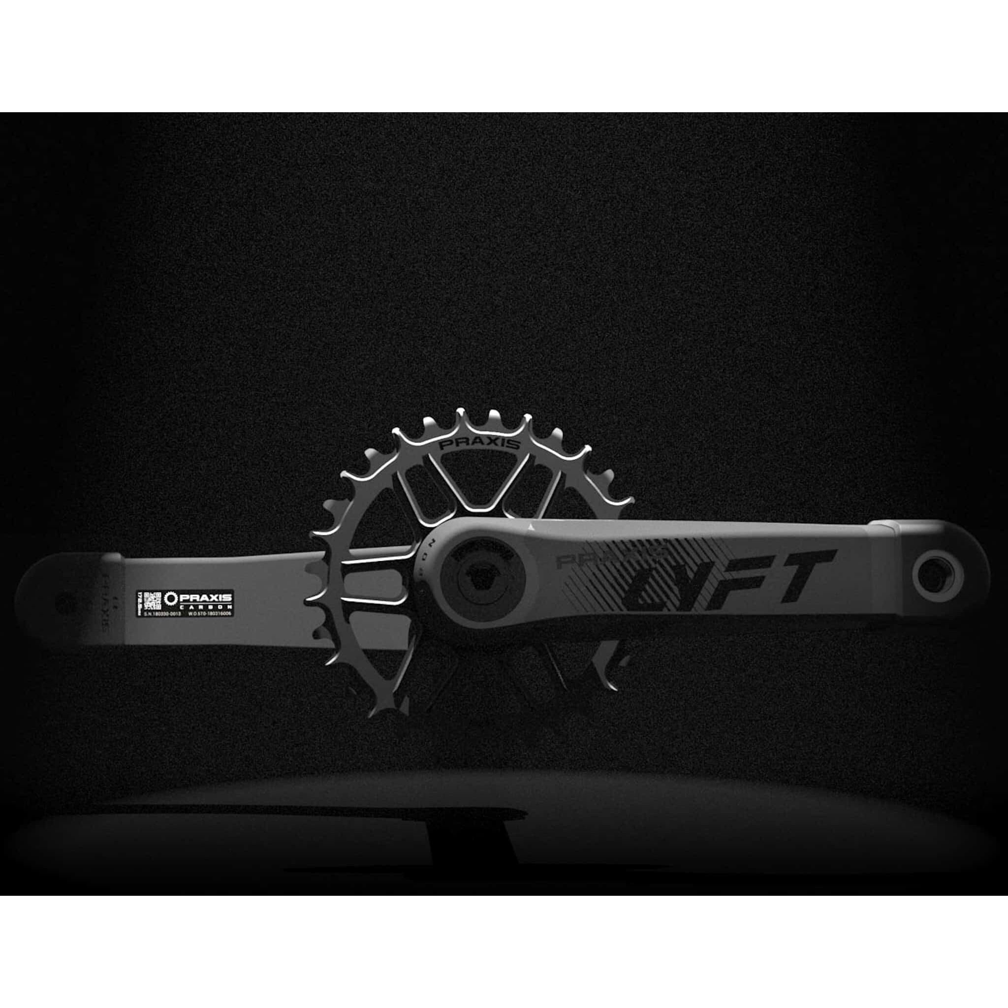 Praxis Works Lyft M30-Thru Carbon Crank Arms Gen2 - black | BIKE24