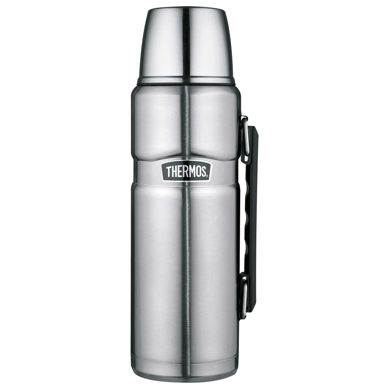 Productfoto van THERMOS® Stainless King Insulated Beverage Bottle 1.2L - stainless steel mat