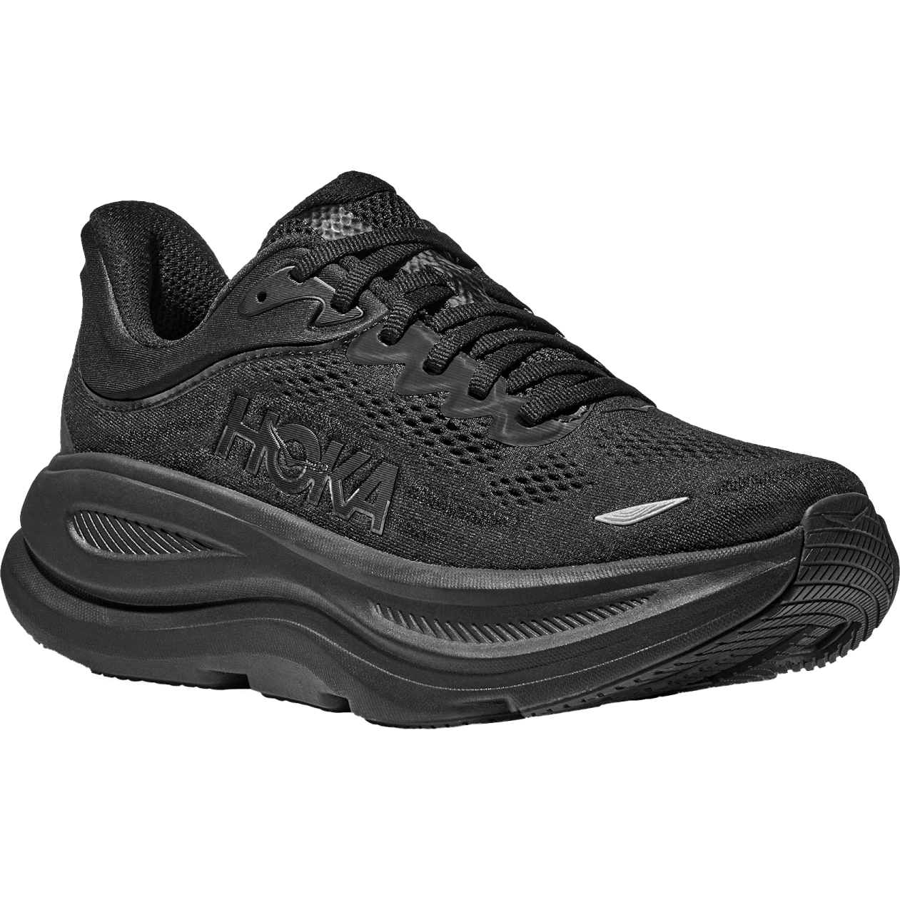 Productfoto van Hoka Bondi 9 Hardloopschoenen Heren - zwart / zwart