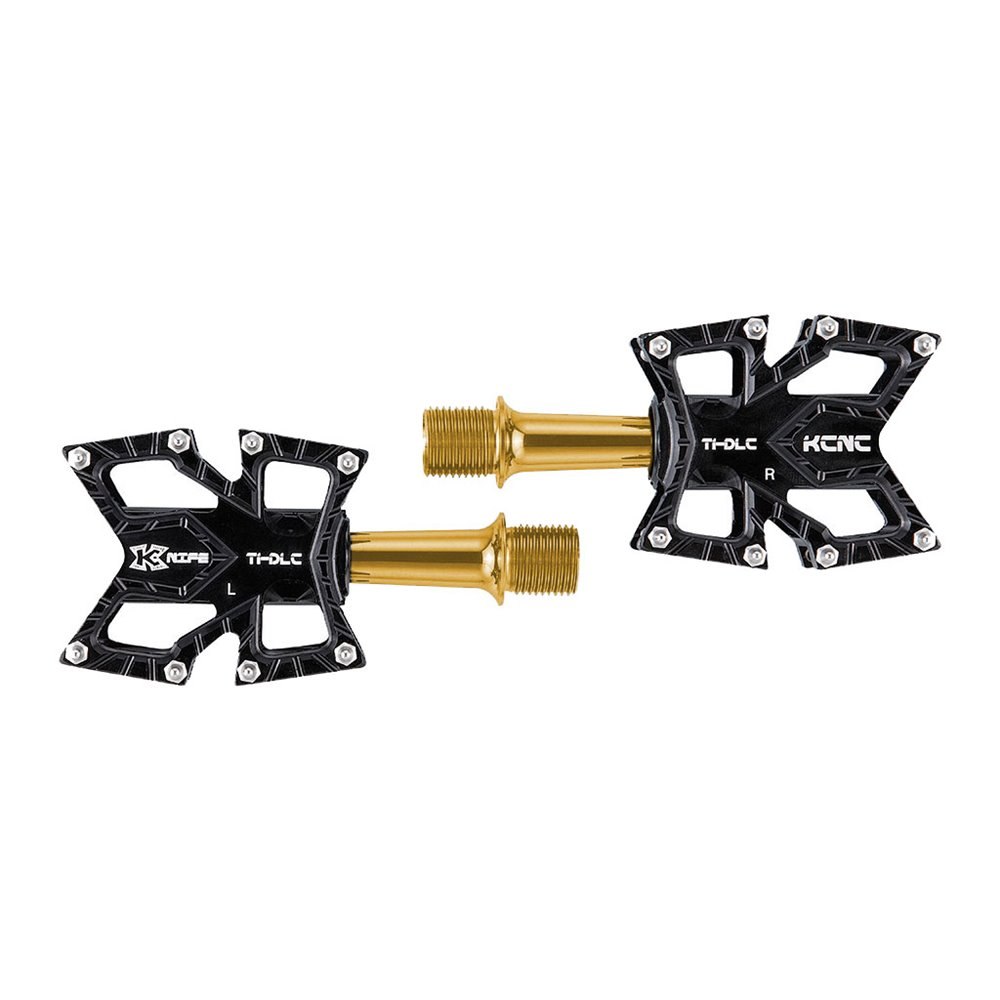 KCNC ペダル KYREX SLIM ROAD PLATFORM REDチタン KCNC Road Platform