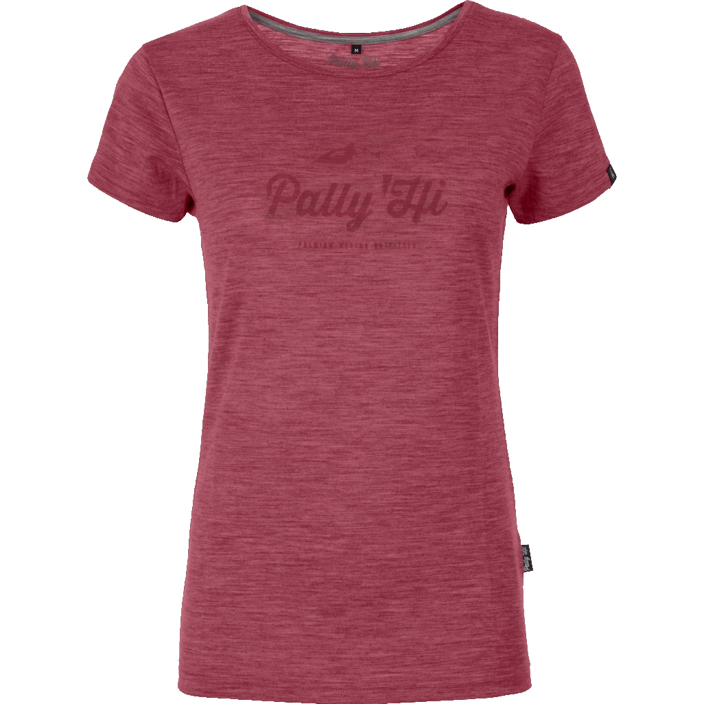 Produktbild von Pally&#039;Hi Classic Peak Logo T-Shirt Damen - heather tulip