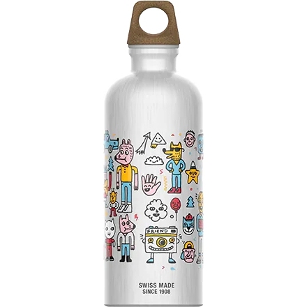 SIGG Traveller MyPlanet Water Bottle - 0.6 L - Friends