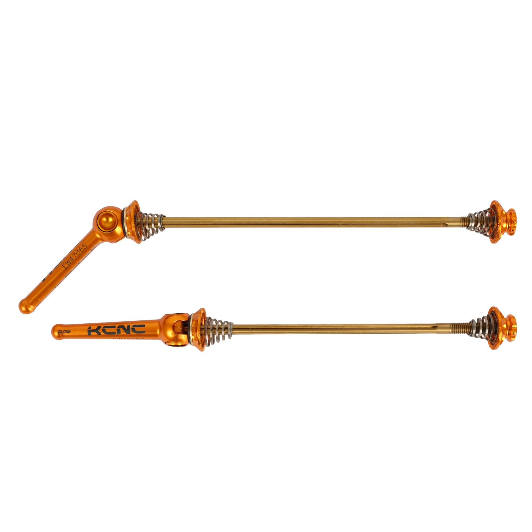 KCNC Grooving QR Skewers Road Quick Release Set - different colors