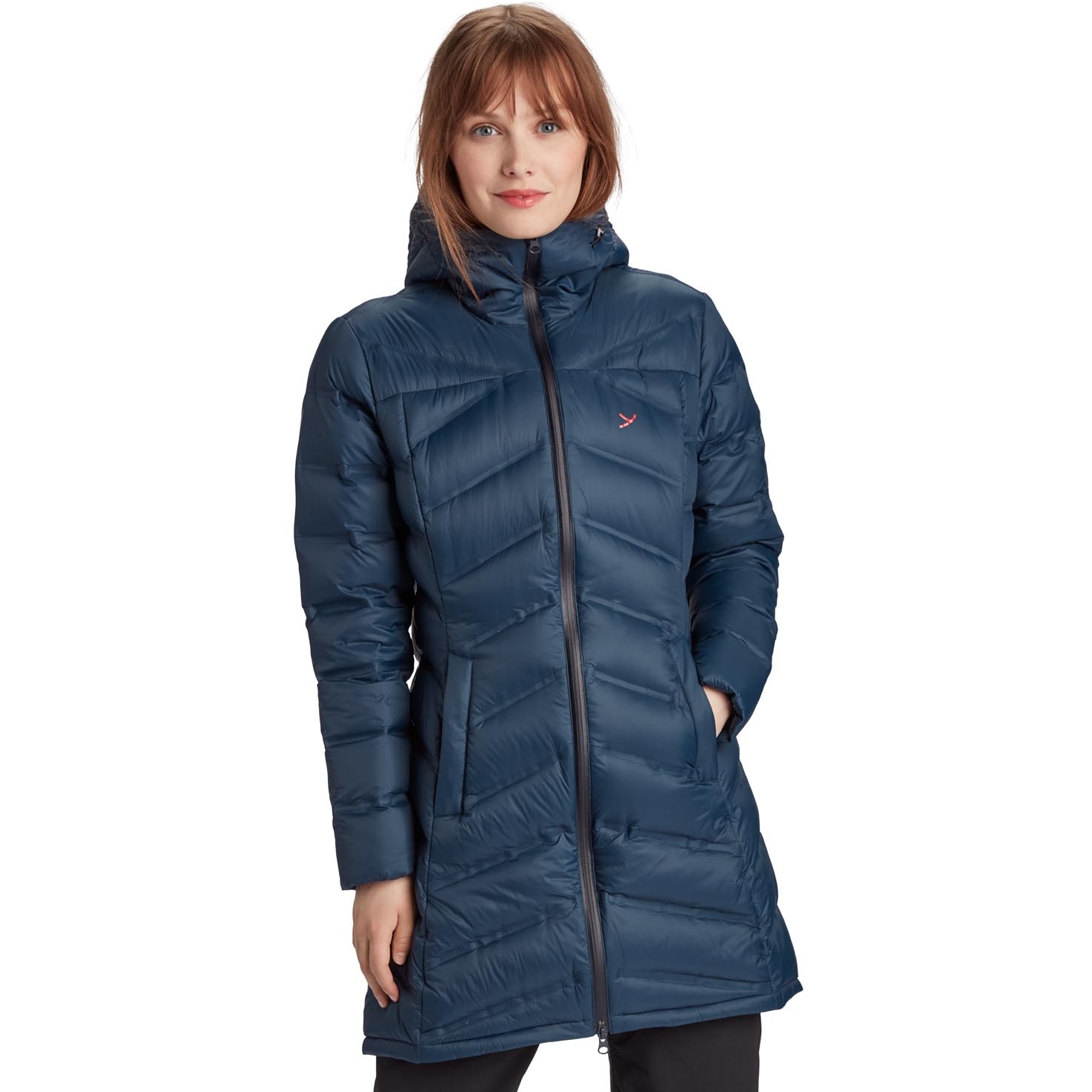 Picture of Y by Nordisk Patea Down Coat Women - dress blue
