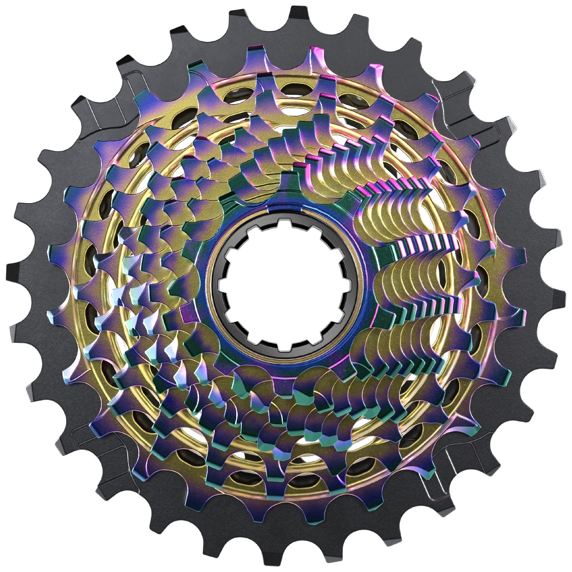 Picture of SRAM RED XG-1290 Cassette - XDR | 12-speed - 10-28 Teeth | Rainbow