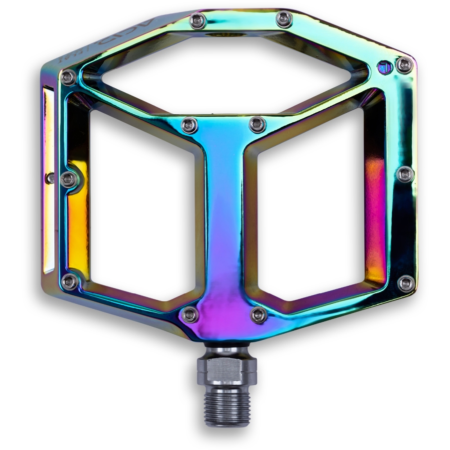 ACID A3-ZP R MTB Flat Pedals - oil slick | BIKE24