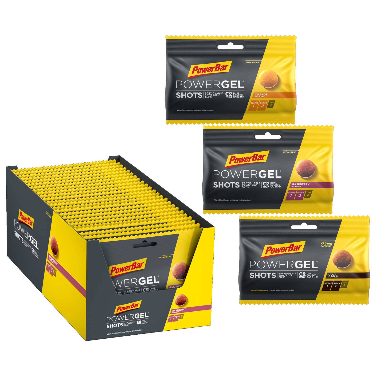 Picture of Powerbar PowerGel Shots - Energy Gums - 24x60g