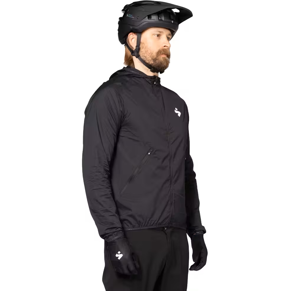 SWEET Protection Hunter Hooded Wind Jacket Unisex - Black