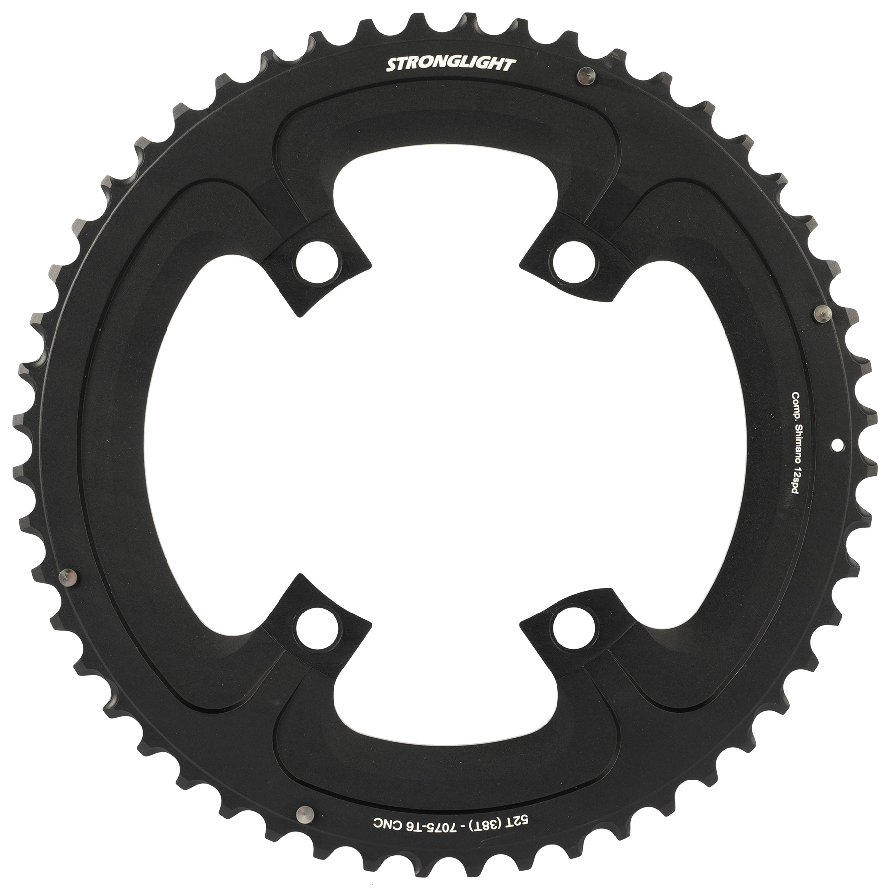 Stronglight Chainring Shimano FC-R8100 - 110BCD | 2x12s | Outside