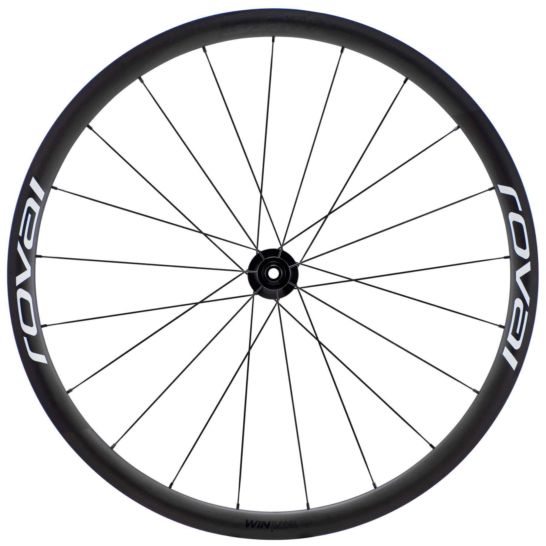 Picture of Specialized Roval Alpinist CLX 28&quot; Carbon Front Wheel - Centerlock - 12x100mm - satin carbon/white