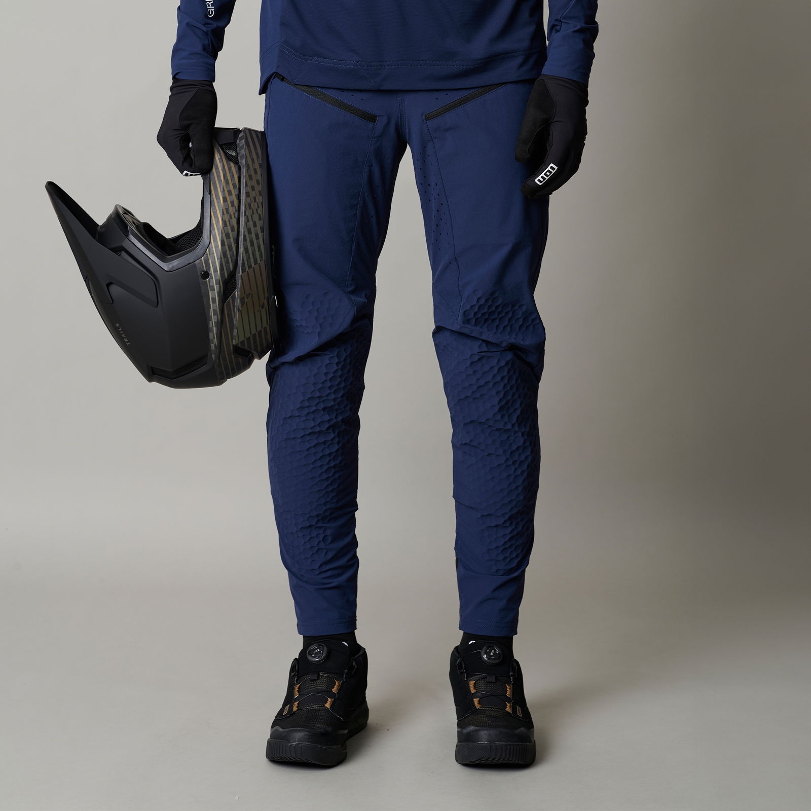 ION Bike Pantaloni Unisex GRIDXKN® Scrub Select Midnight