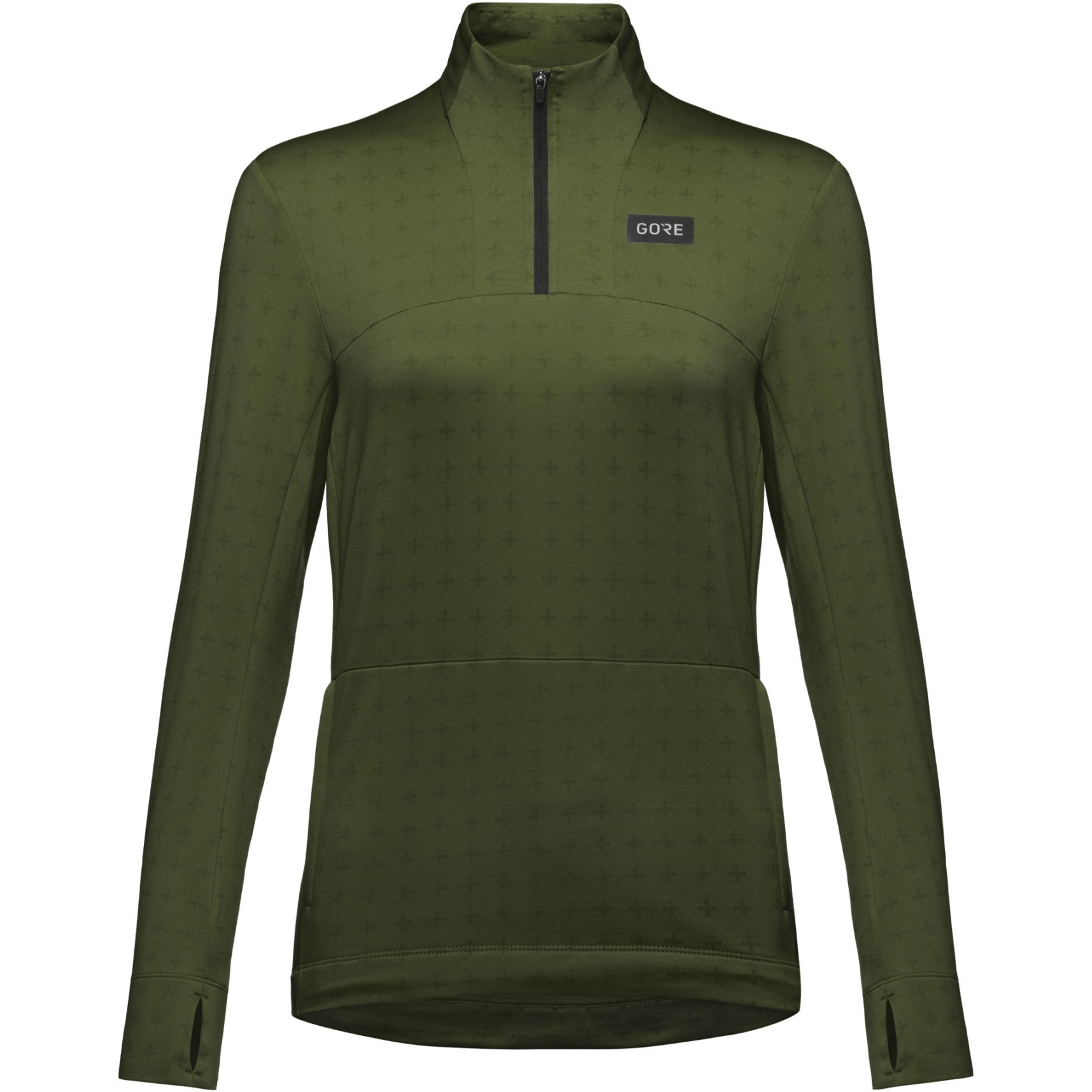 Picture of GOREWEAR Everyday Thermo 1/4-Zip Shirt Women - utility green BH00