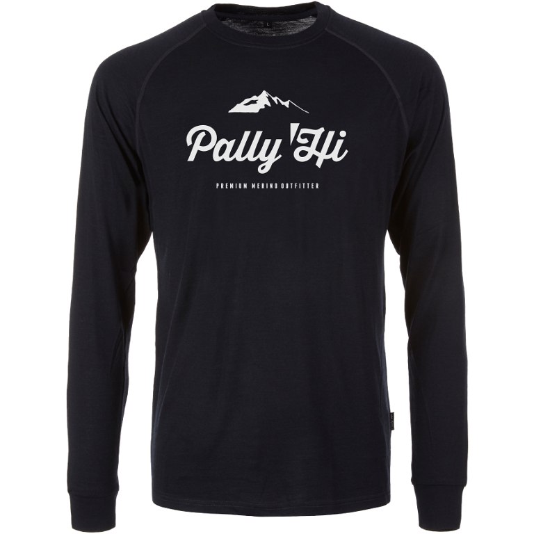 Photo produit de Pally&#039;Hi T-Shirt Manches Longues - Classic Peak Logo - bluek