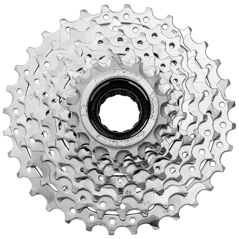 SunRace MFE90 E Bike Freewheel Cassette 9 speed 13 32 chrome plated