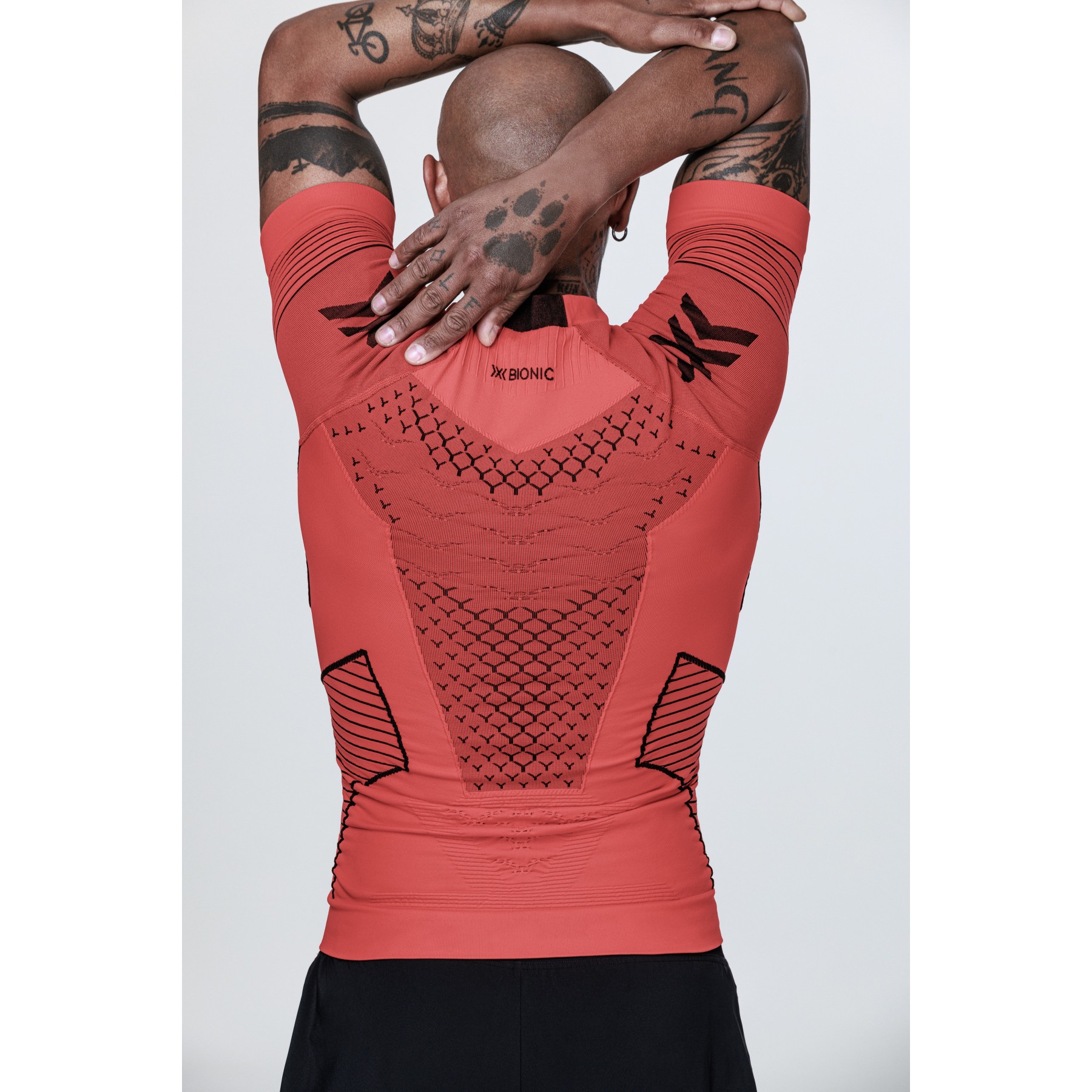 X-Bionic Twyce Race Short Sleeve Shirt Men - black/charcoal