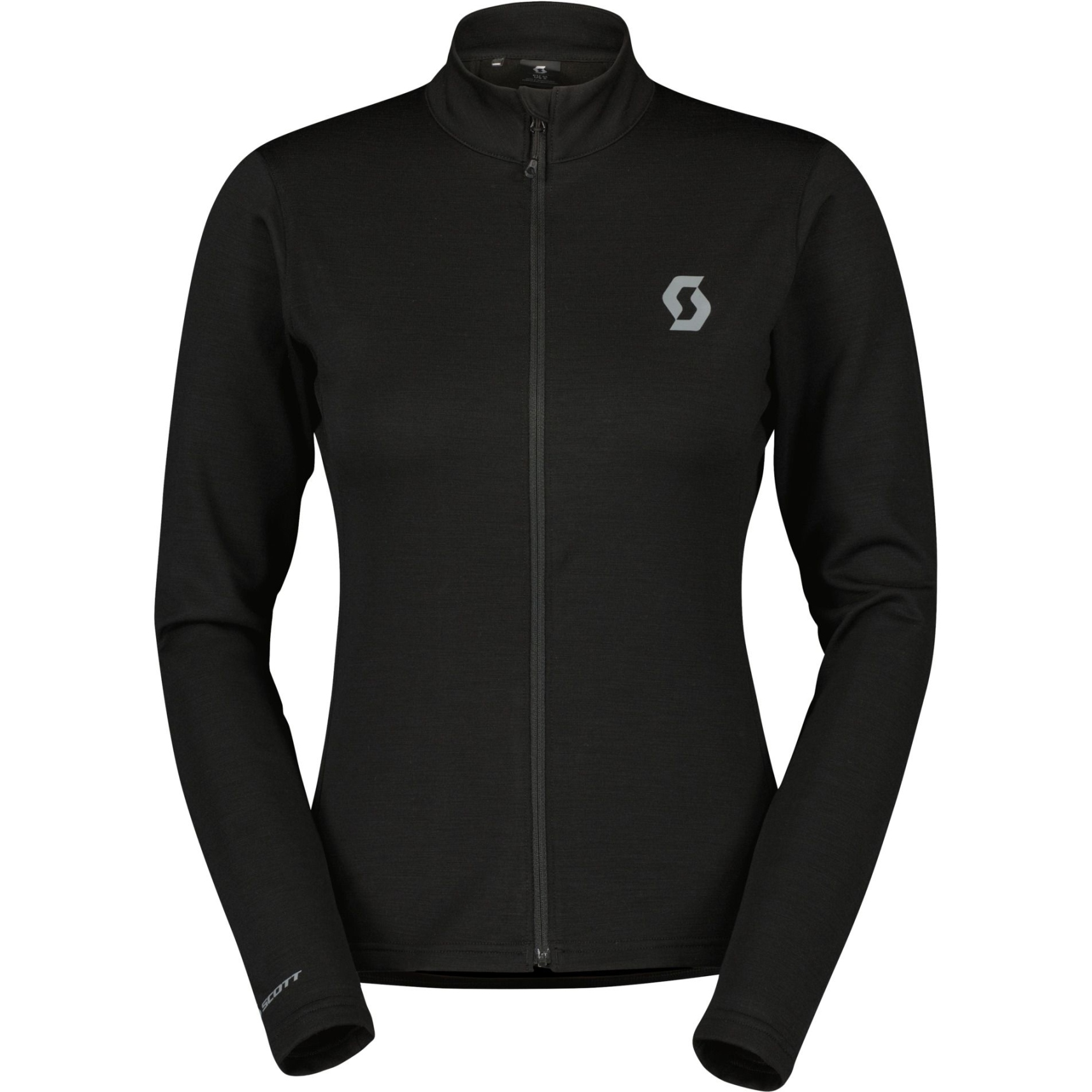 Produktbild von SCOTT Gravel Warm Merino Langarmtrikot Damen - schwarz