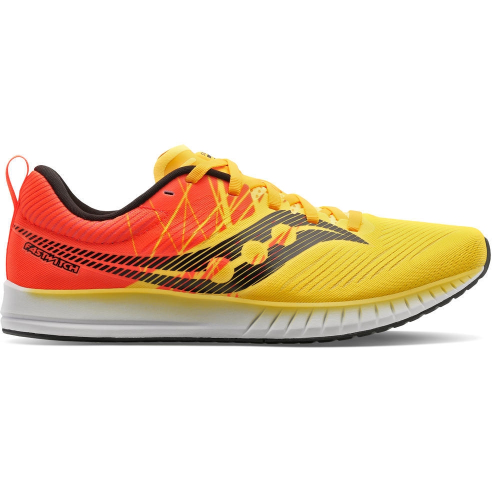Picture of Saucony Fastwitch 9 Women&#039;s Running Shoes - vizi gold/vizi red
