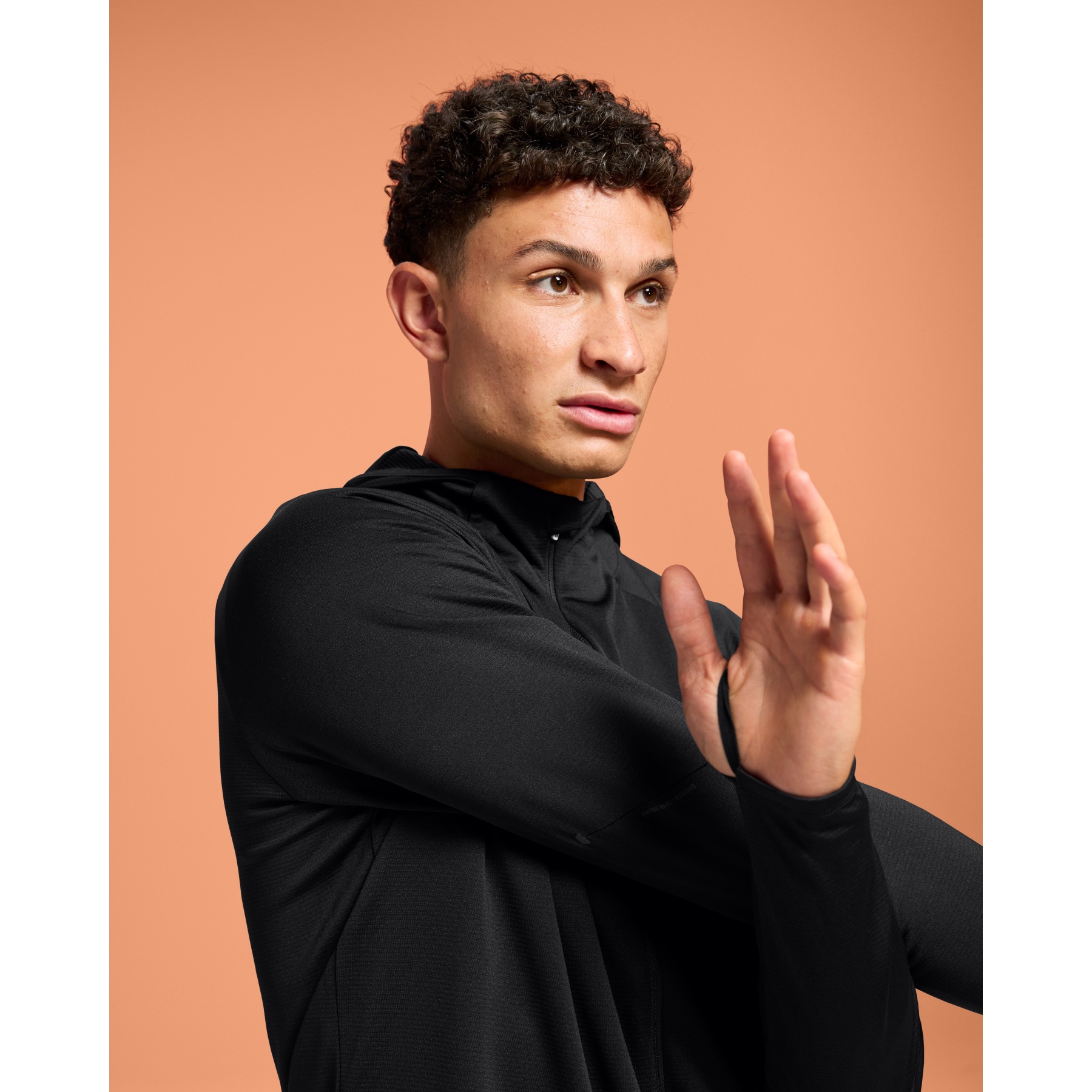 On climate zip Hoodie M ライラック 76995d591d8688fef3f3c38f8ce4bb