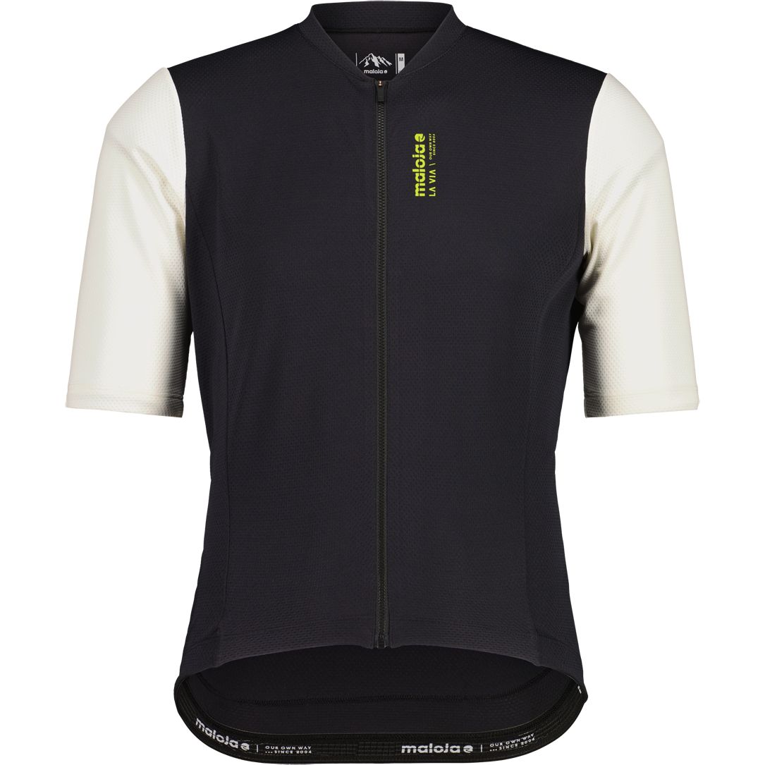 Produktbild von Maloja KalzasM. 1/2 Roadbike Kurzarmtrikot Herren - deep black multi 8862