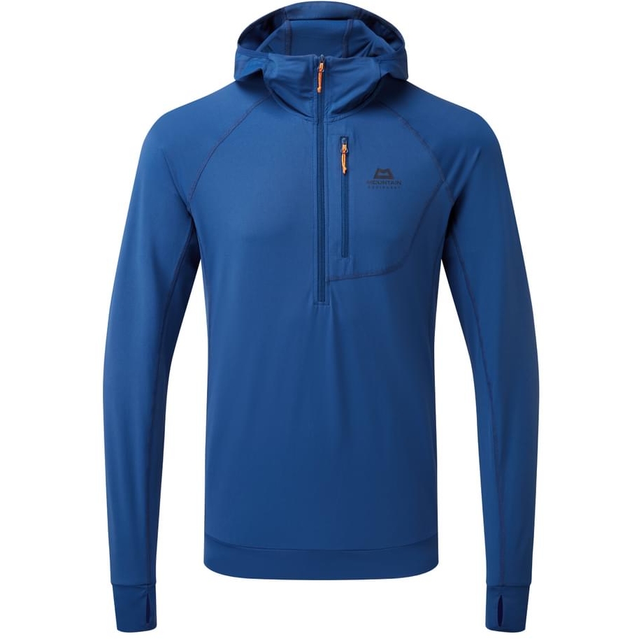 Picture of Mountain Equipment Aiguille Hooded Top Men ME-007145 - admiral blue