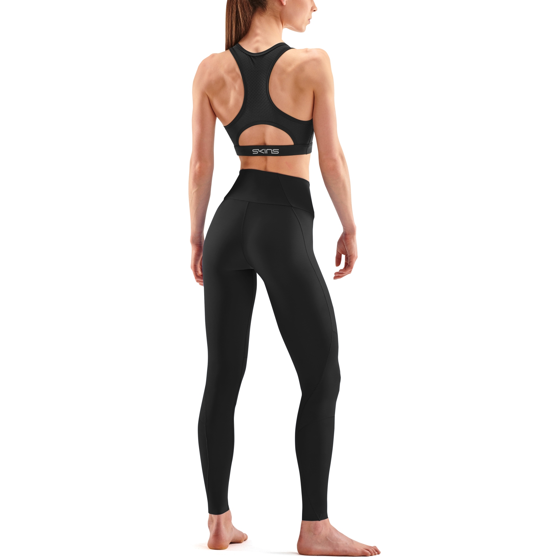 SKINS 5-Series Women's Recovery Long Tights - Black