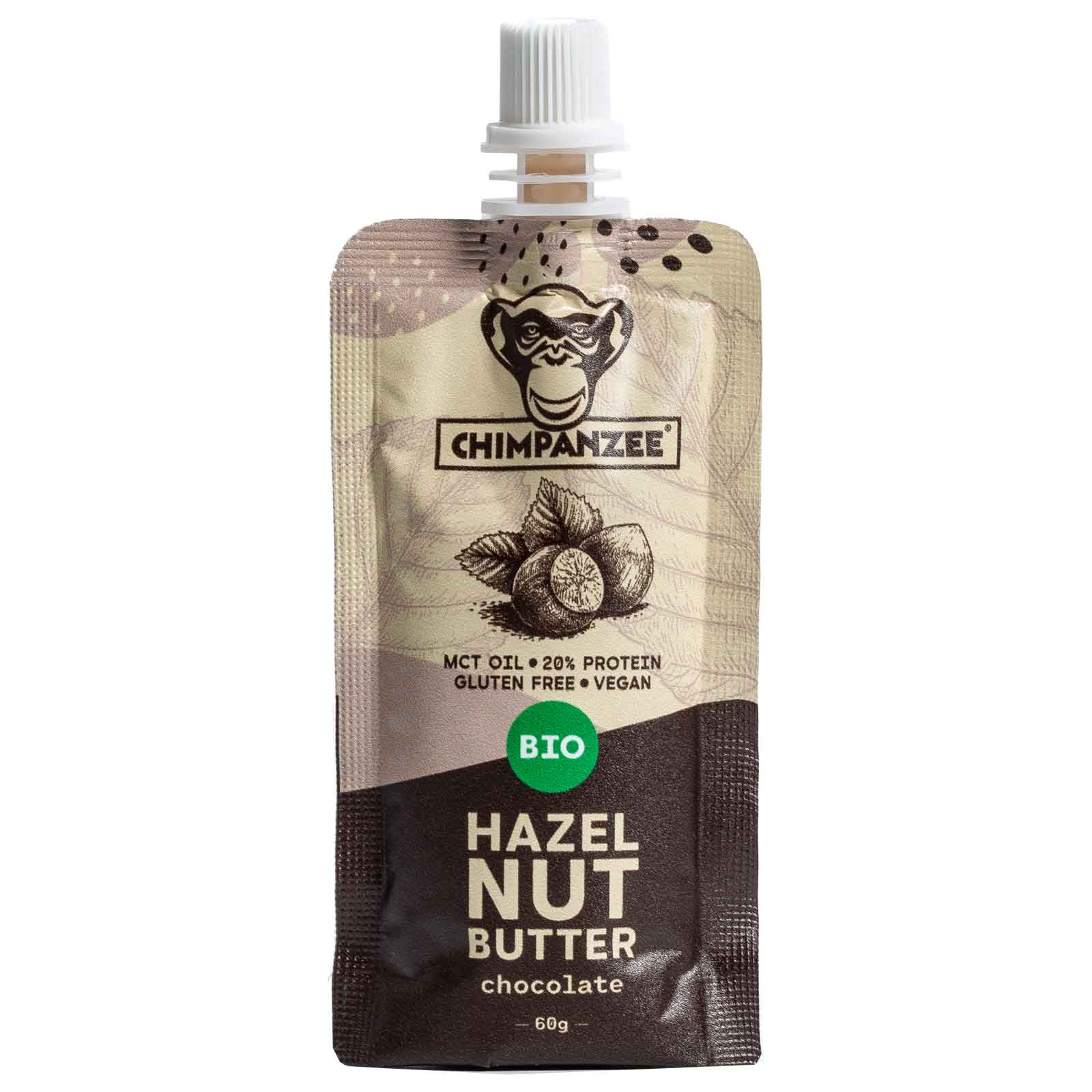 Picture of Chimpanzee ORGANIC Hazelnut Butter with Protein - 60g