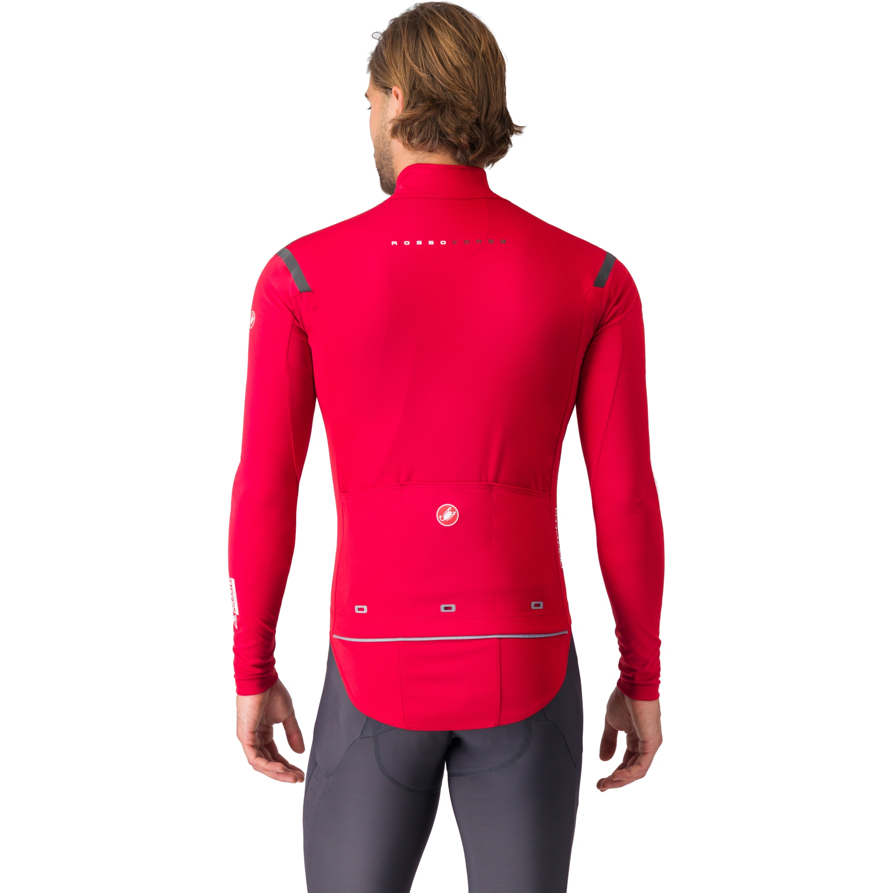Castelli Perfetto RoS 3 Jacket Men - rich red/black reflex 645