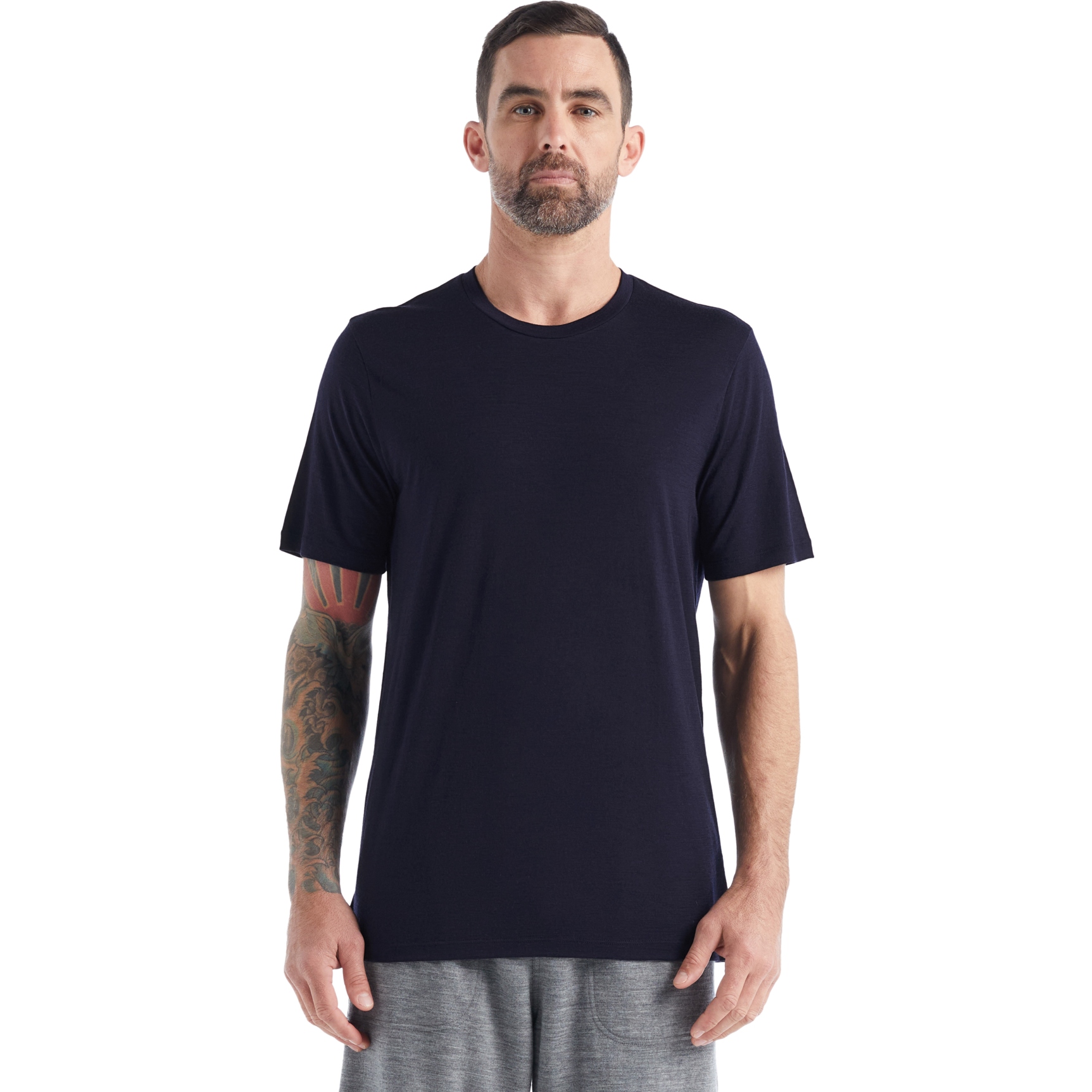 Picture of Icebreaker Men&#039;s Tech Lite II T-Shirt - Midnight Navy