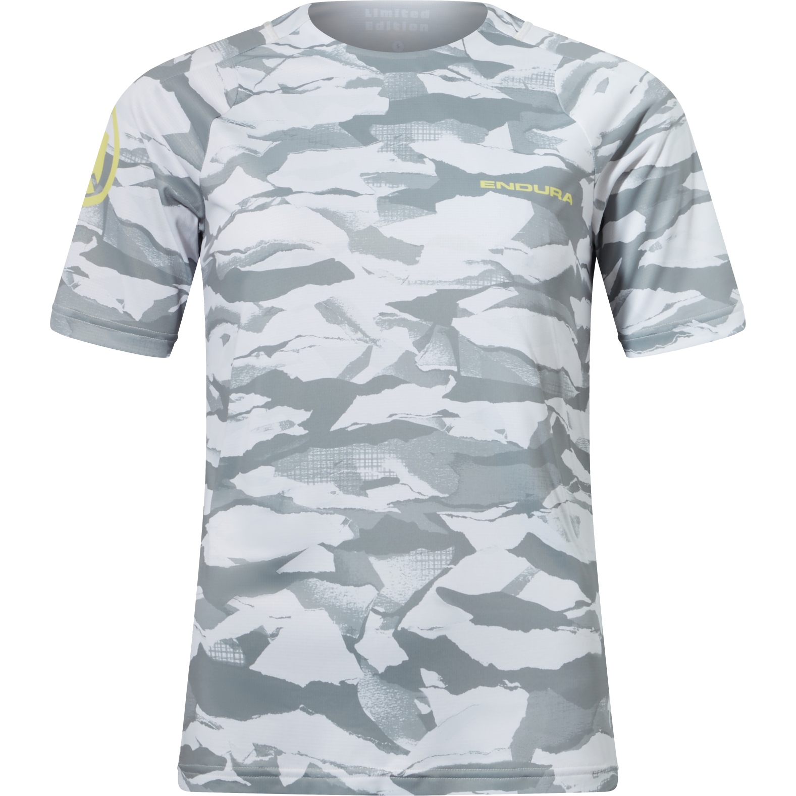 Женская футболка с принтом Endura Mountain Camo Ltd с коротким рукавом - haar grey