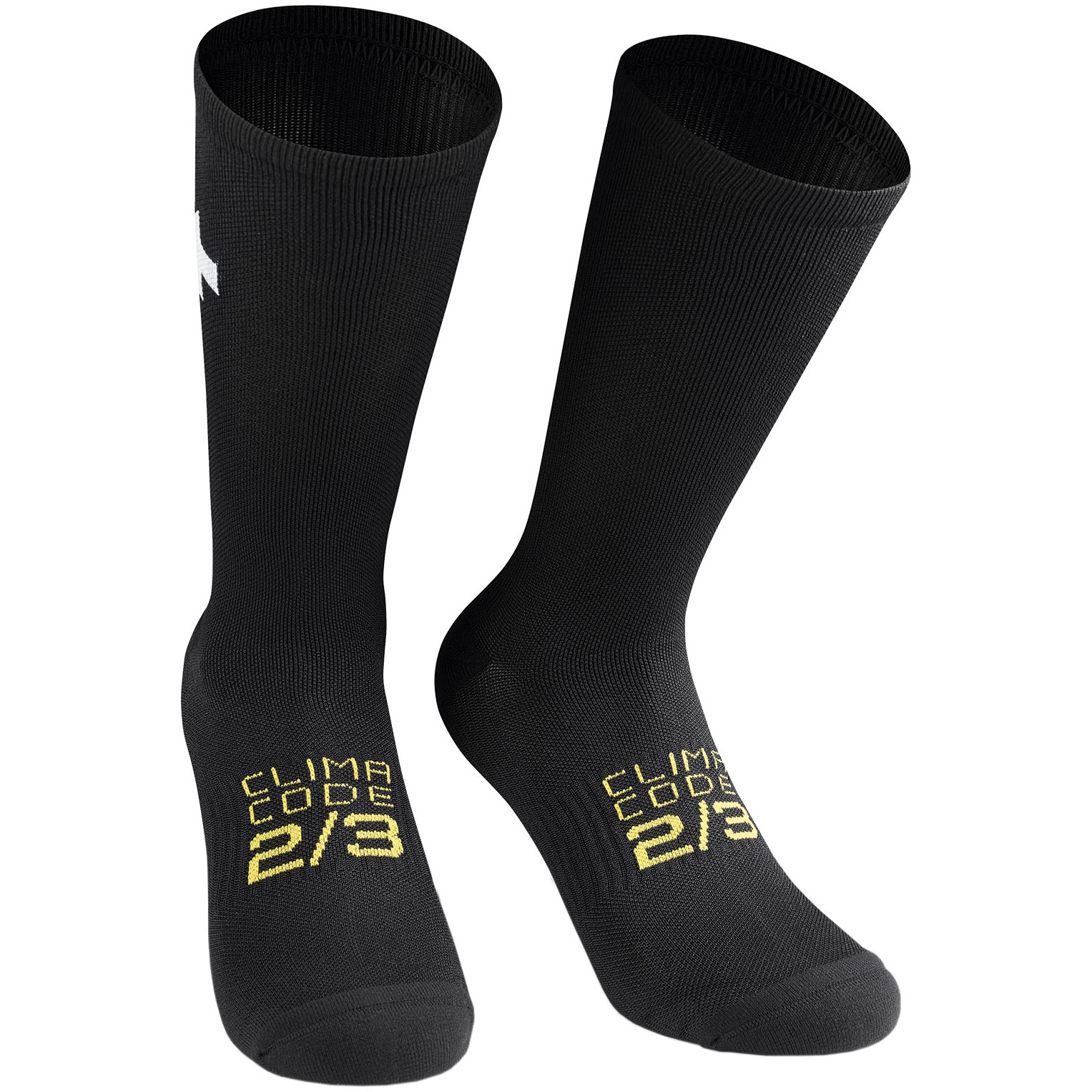 Весенне-осенние носки Assos P1 - черная серия