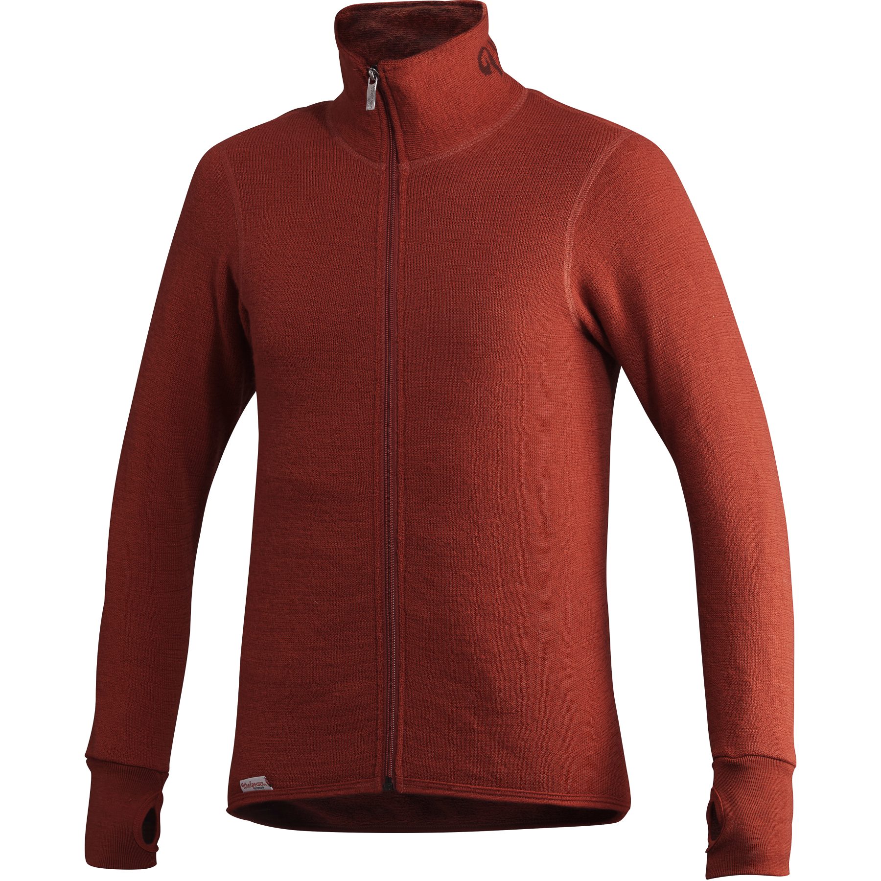 Productfoto van Woolpower Full Zip Jacket 400 - autumn red