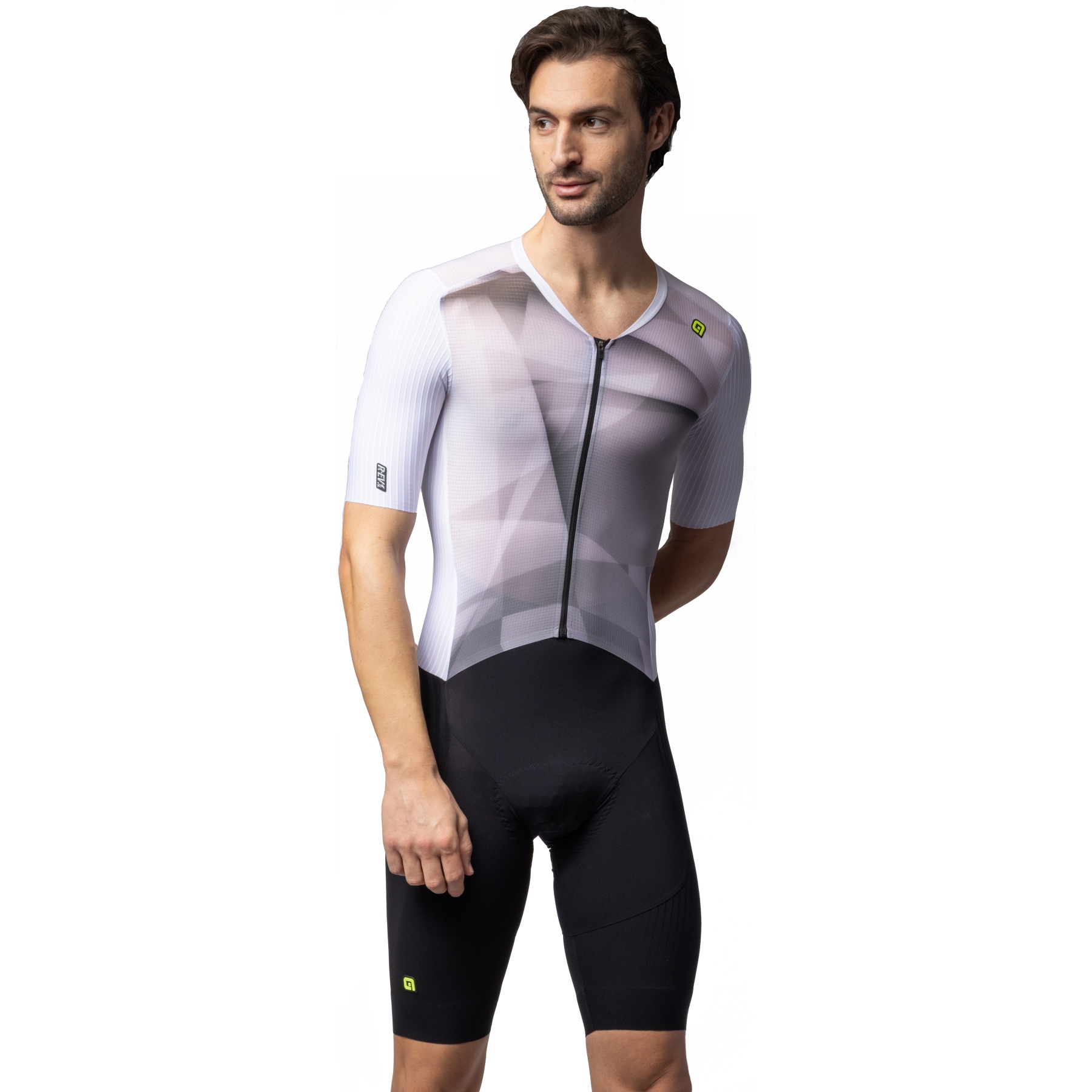 Produktbild von Alé R-EV1 Watt 3.6 Skinsuit Herren - weiß
