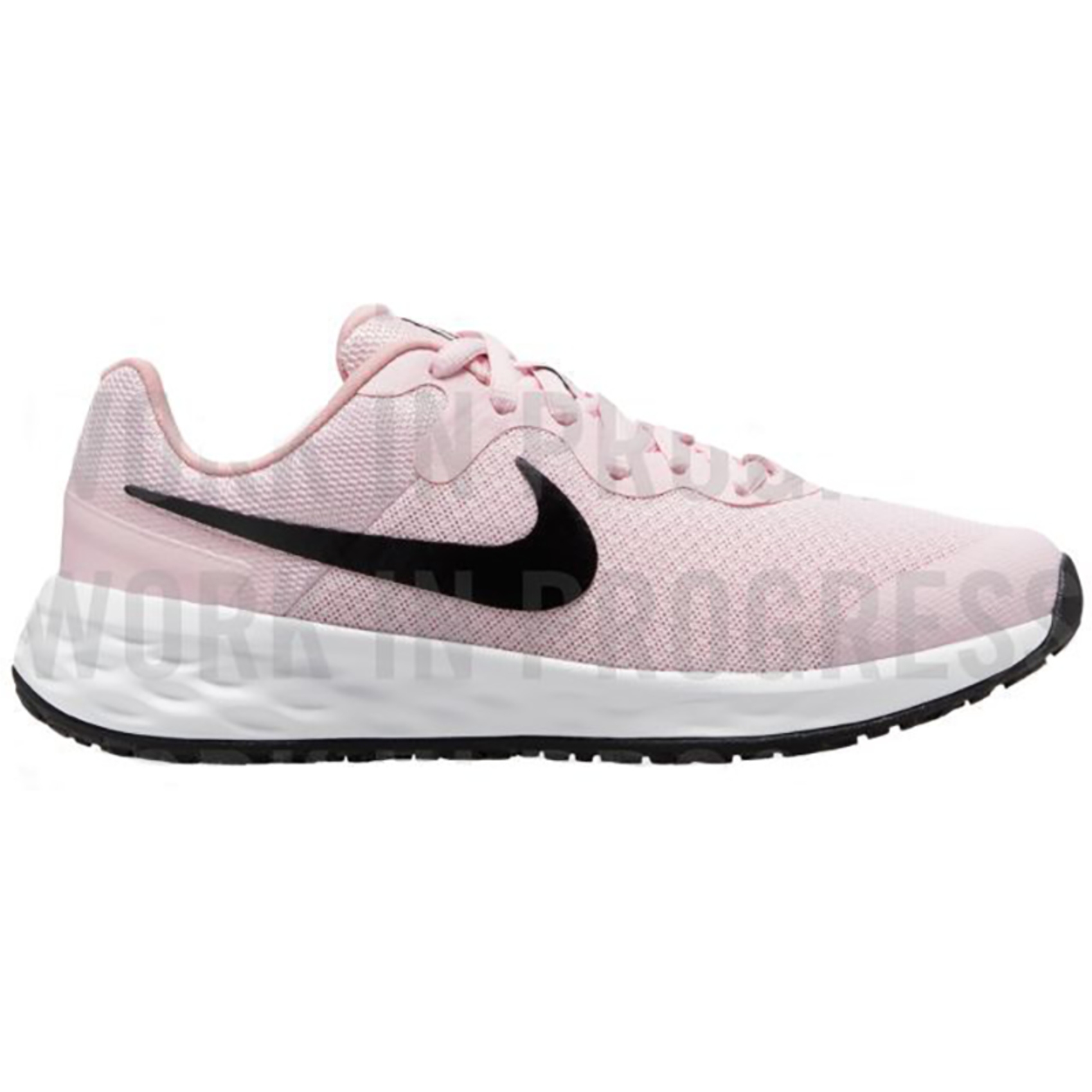 Photo produit de Nike Chaussures de course Enfants - Revolution 6 Next Nature - pink foam /black DD1096-608